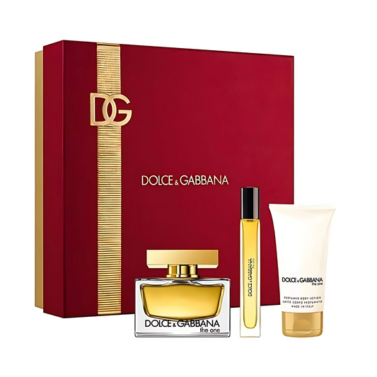 Dolce & Gabbana The One 3-Piece Gift Set – 2.5 oz Eau de Parfum Spray