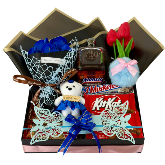Customize Creations – Custom Bouquets with Perfume, Flowers & Chocolates