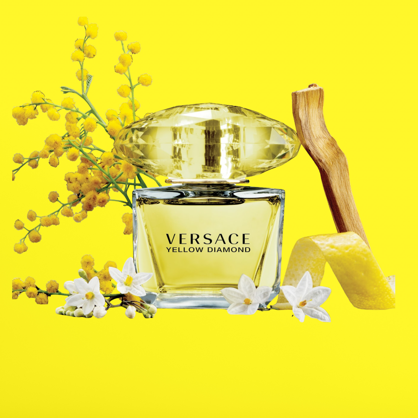 Versace Yellow Diamond for Women – 3.0 oz Eau de Toilette Spray
