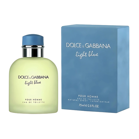 Dolce & Gabbana Light Blue Pour Homme – 4.2 oz Eau de Toilette Spray
