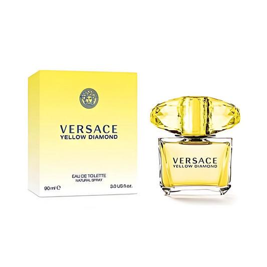 Versace Yellow Diamond for Women – 3.0 oz Eau de Toilette Spray