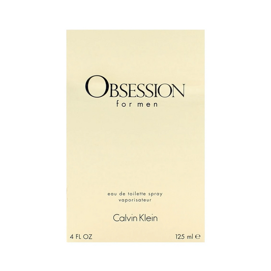 Obsession for Men by Calvin Klein – 4.0 oz Eau de Toilette Spray
