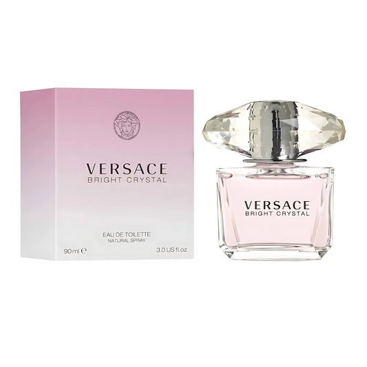 Versace Bright Crystal Eau de Toilette for Women – 3.0 oz Spray